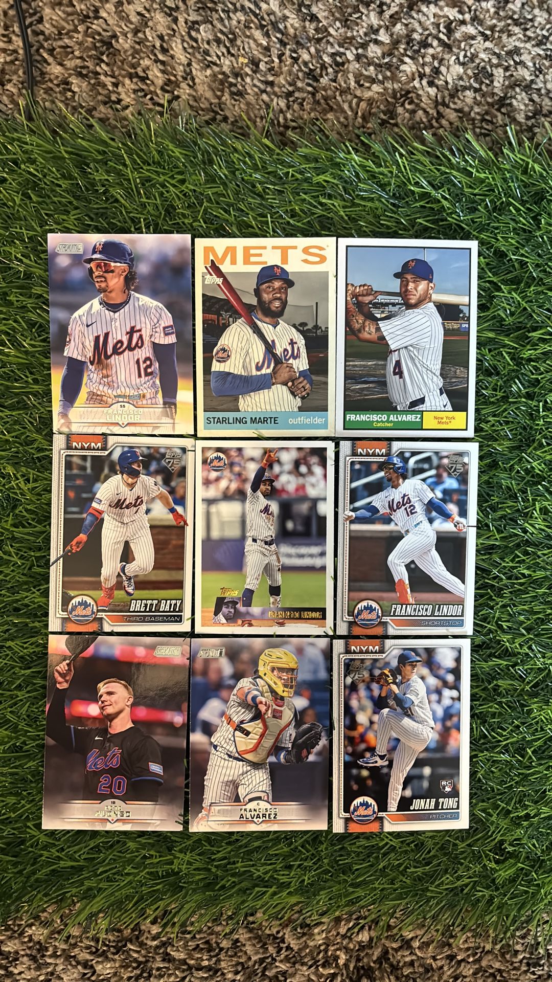 Mets baseball cards