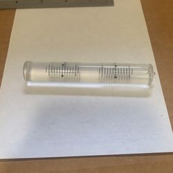 Long Tube Glass Spirit Level Bubble