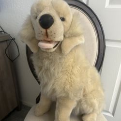Huge Plush Stuffed  Golden Retriever