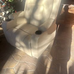Free Leather Recliner