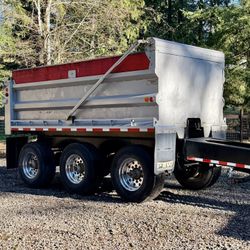Three Axle Dump Pup Trailer