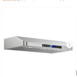 36" Ducted Under Cabinet Range Hood 