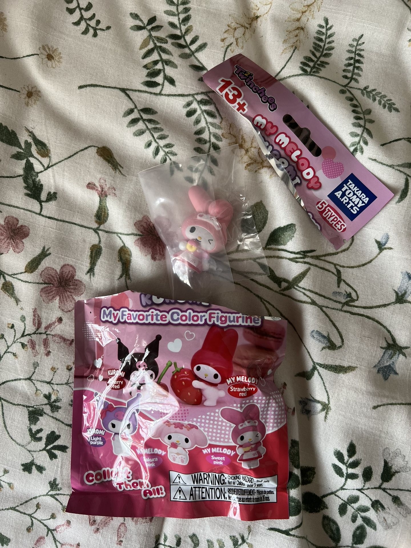 Sanrio My Melody Kuromi My Favorite Color Figurine Blind Bag