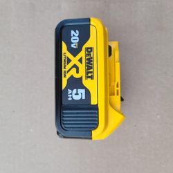 Dewalt 20v Xr 5AH Battery 