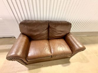 Couch and loveseat set with matching chair and ottoman