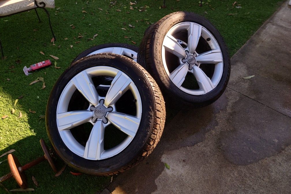 '13 Audi Allroad Wheels & Continental Contact Sport Tires