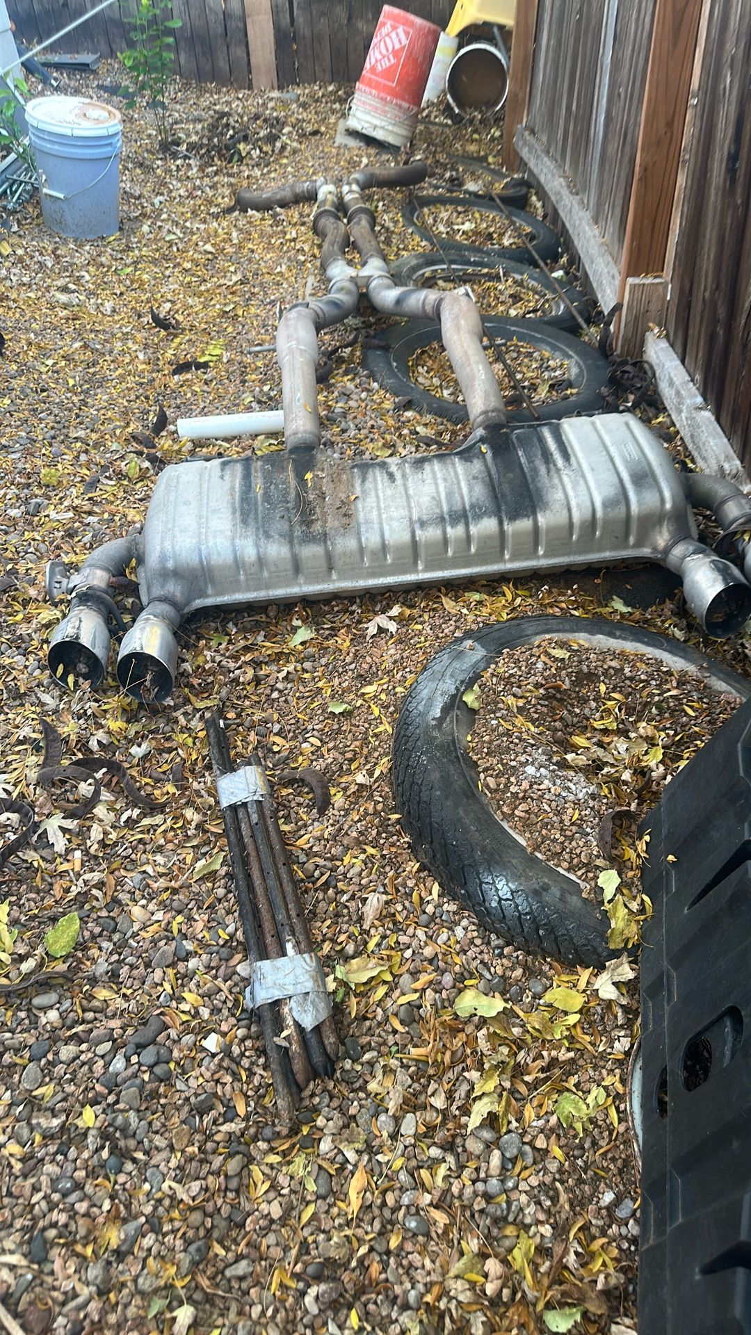 Factory 3” Exhaust Complete Out Of 2023 Chevy Camaro SS