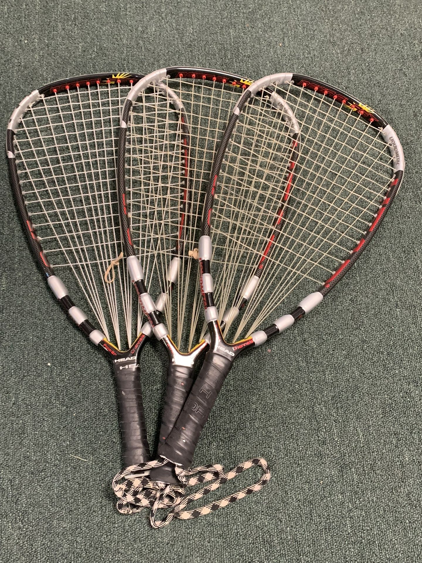 Head liquidmetal 170 racquetball racquets