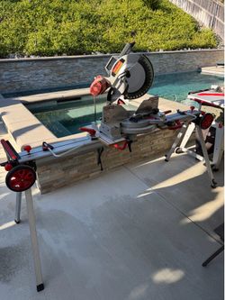 Craftsman Dual Bevel Compound Miter Saw and Stand
