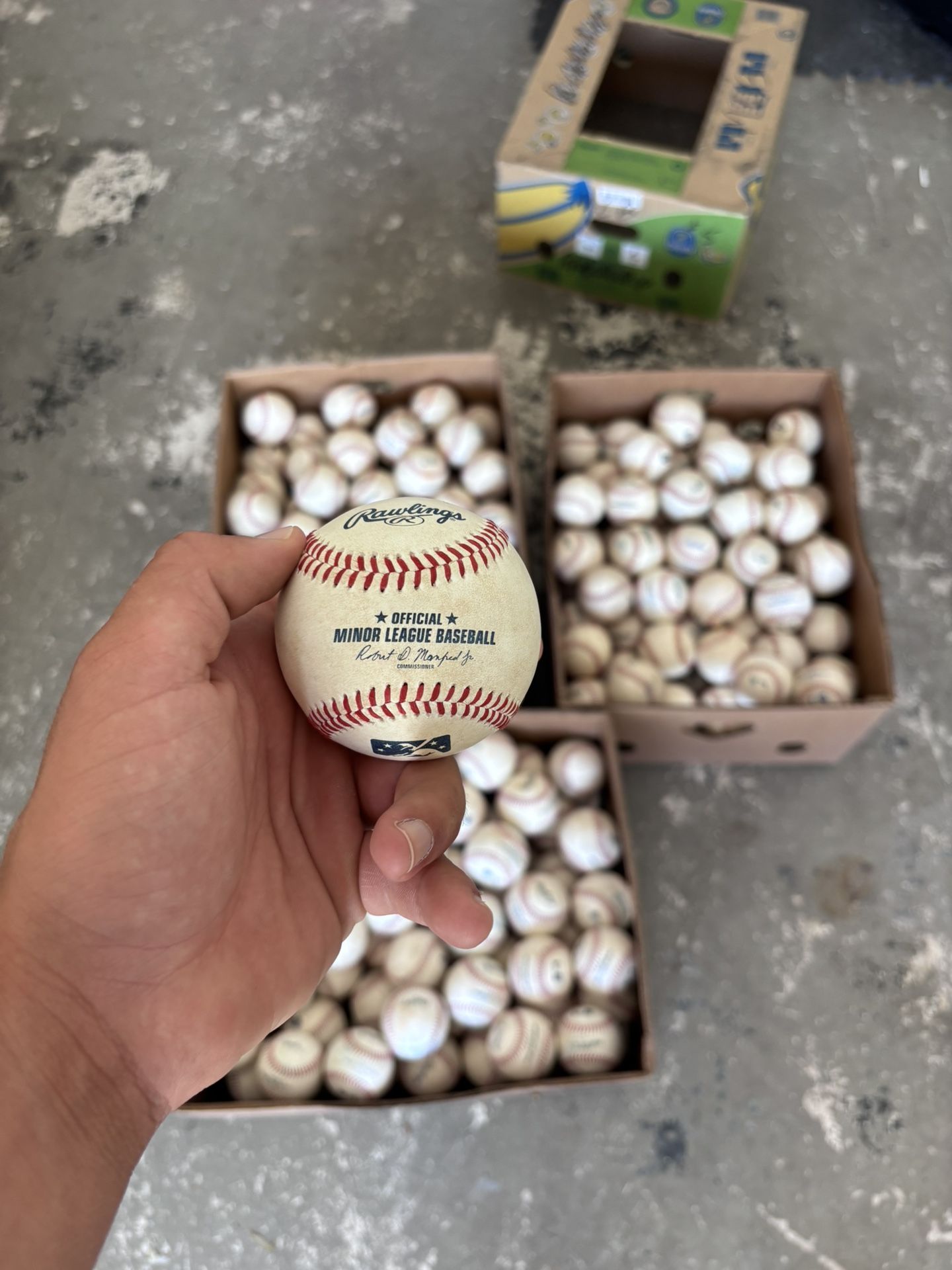MiLB Baseballs