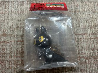 Labubu How2Work Gojimomo Black and Gold