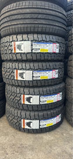LT285/75/16 FALKEN WILDPEAK AT4w installed and balanced