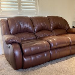 Leather Recliner Sofas 