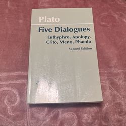 Plato Five Dialogues 