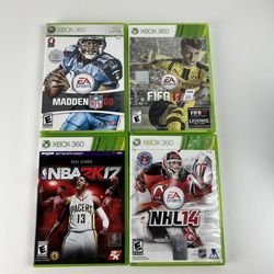 Xbox 360 Games 4 Titles 