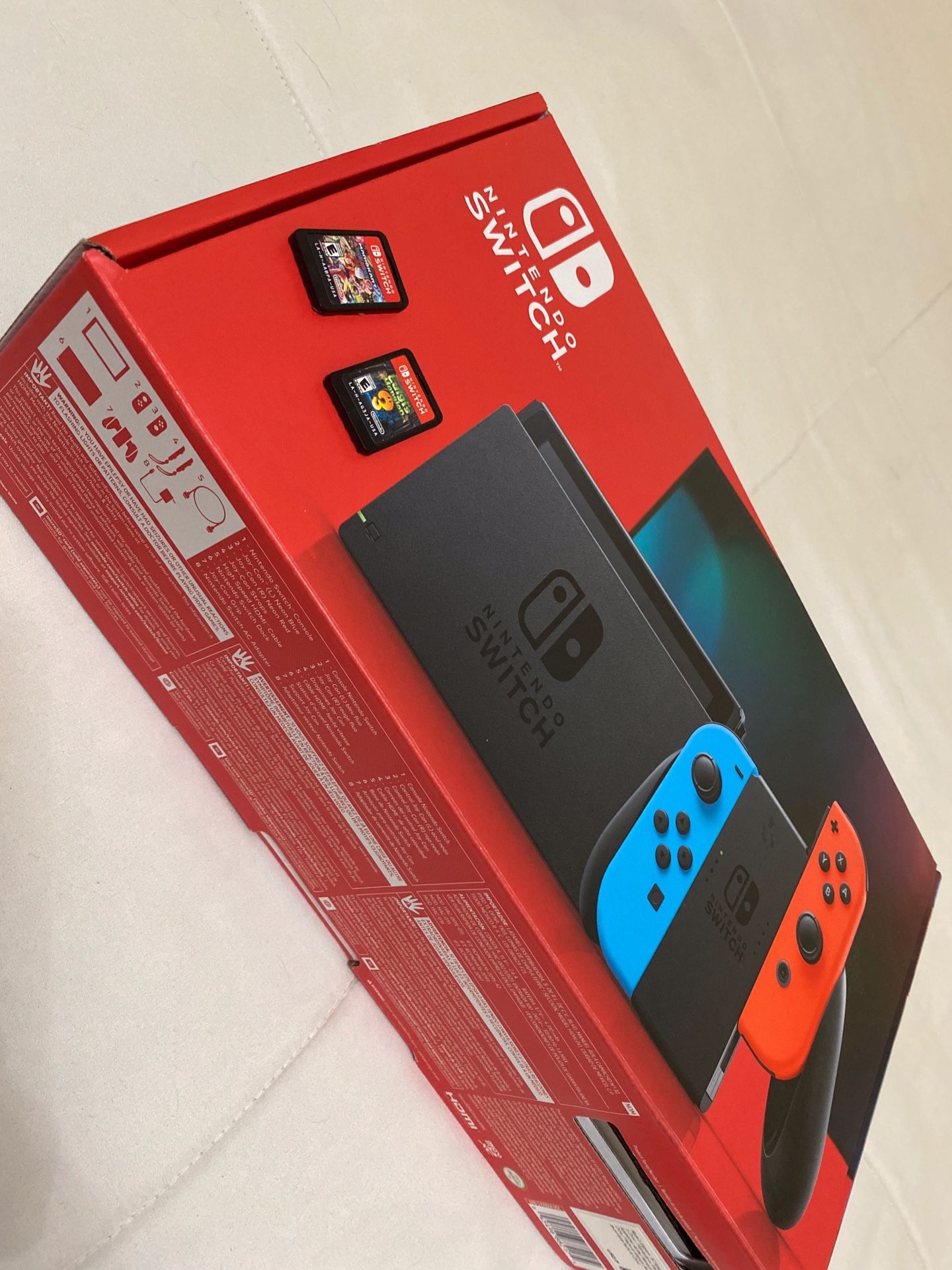 Nintendo Switch Neon Joycons