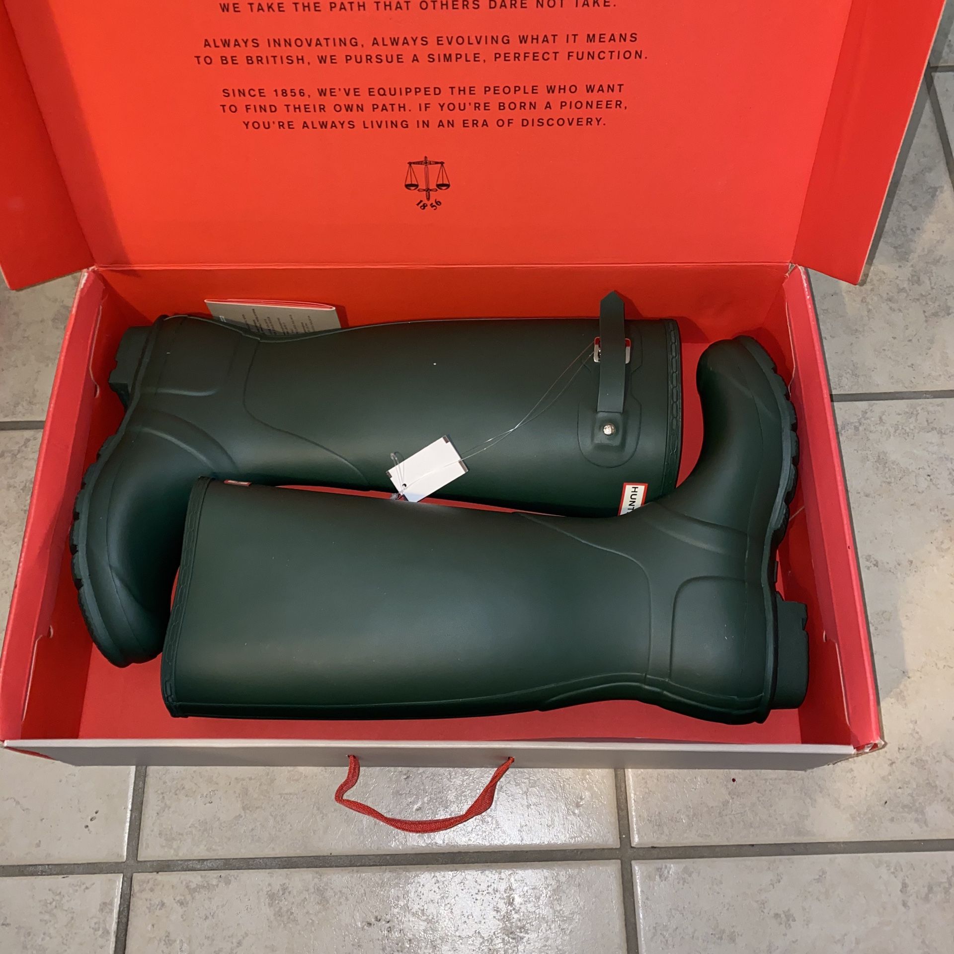 hunter original tall rain boots