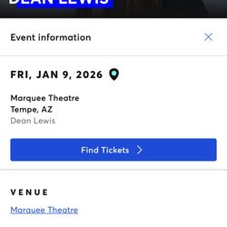 Dean Lewis - The Epilogue Tour 