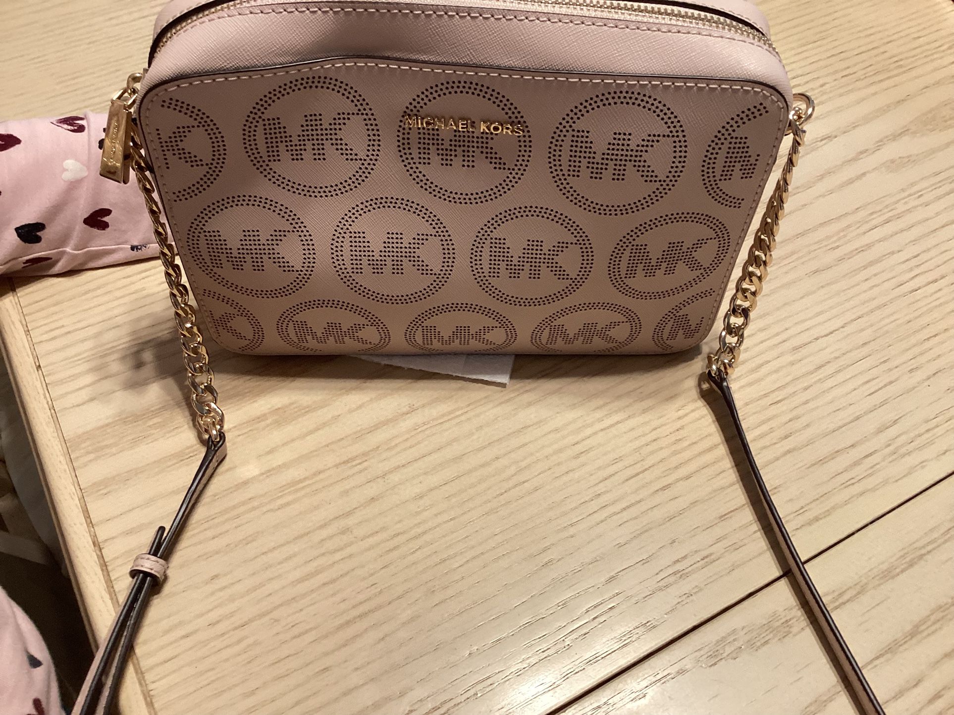 New Without Tags Michael Kors Leather Shoulder/Crossbody Purse