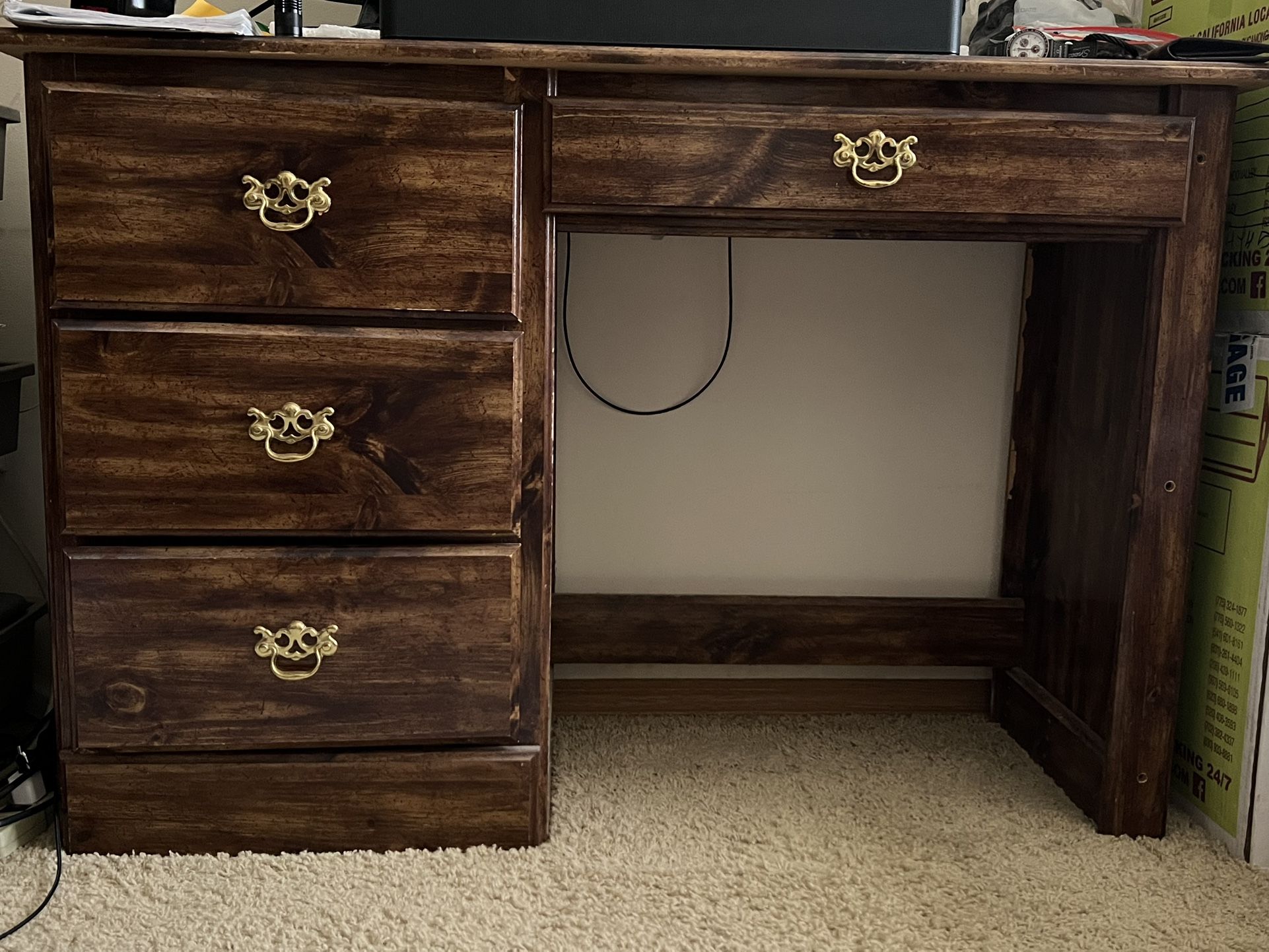 Tv Stand With Drawers Or Desk