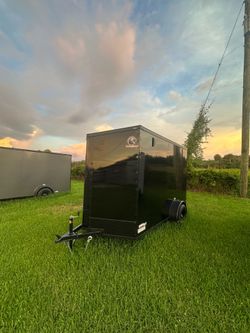 🦅Quality Cargo Trailer 6x10 SA Single Axle BRAND 🆕 Plycore 0.080🔥