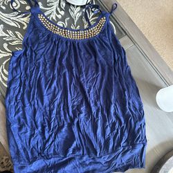 Blue Tank Top