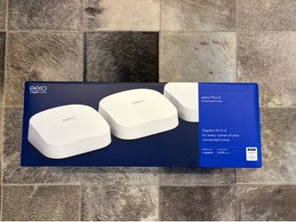 eero - 6+ Dual-band Mesh Wi-Fi 6 System (3-pack) - White