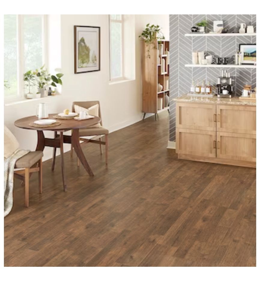 (6 Carton) Pergo TimberCraft +WetProtect with Underlayment Attached Chester Ridge Hickory