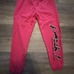 Brand New Pink Spider Pants Size Medium