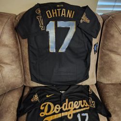 Dodgers Shohei Ohtani World Series Champions Jersey 