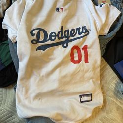 Dodgers Pet Jersey