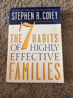 The 7 habits of highly effective families in good condition