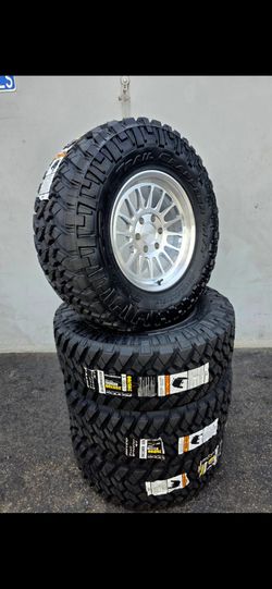 18" KMC Forged wheels w- 35" Nitto Trail Grapplers 18x9 +0mm offset