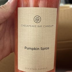 4 Ct Pumpkin Spice Candles