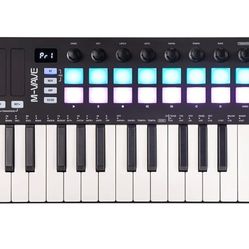 25 Keys 16 Backlit Drum Pads MIDI Keyboard
