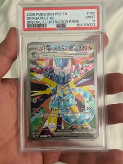 Dragapult ex prismatic evolutions PSA 9