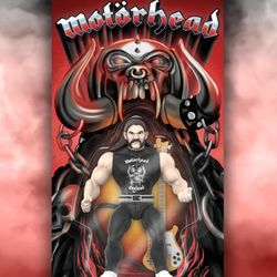 Super 7 motorhead Lemmy kilmister Action Figure