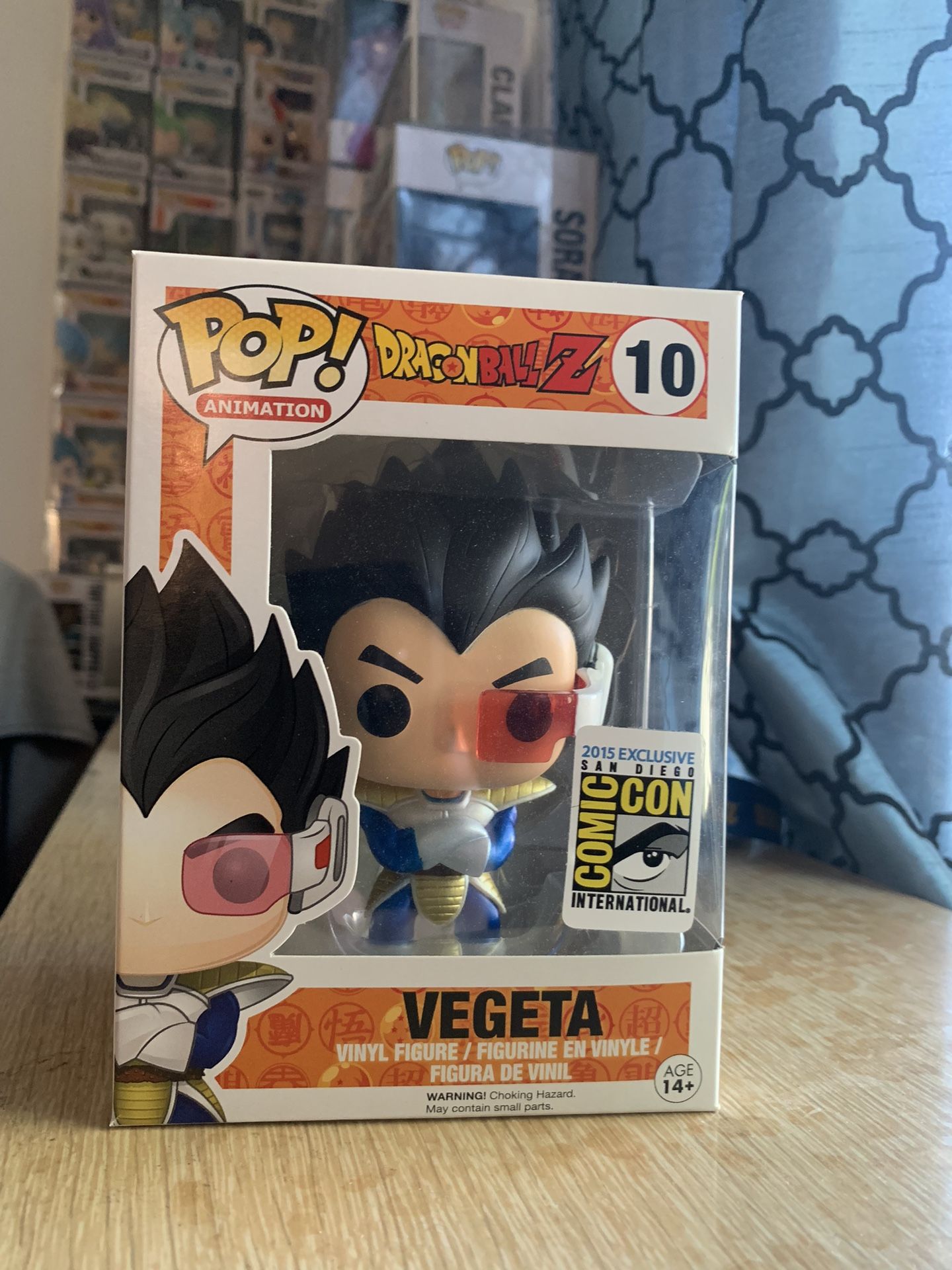 Vegeta pop store metallic