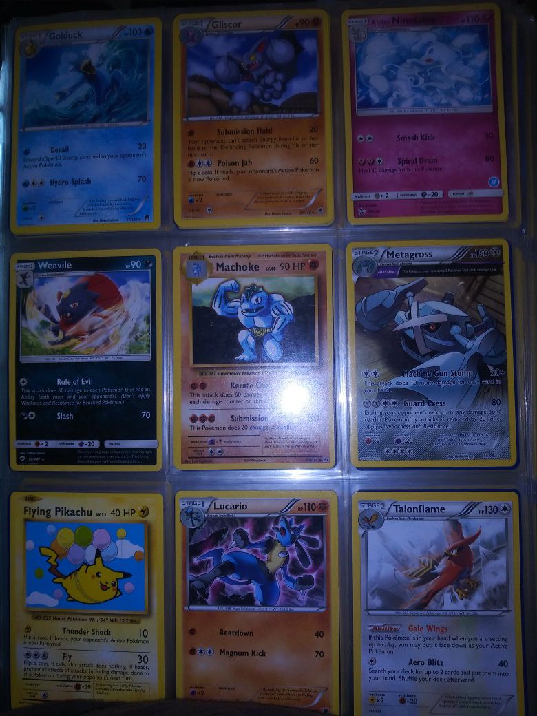 Collection of Rare Pokemon Gaming Cards