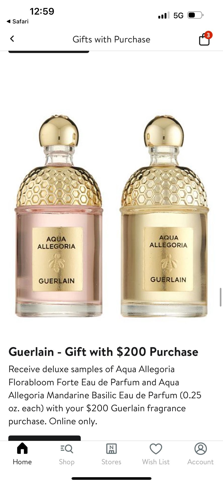 Aqua Allegoria Florabloom Forte Eau de Parfum and Aqua Allegoria Mandarine .25oz