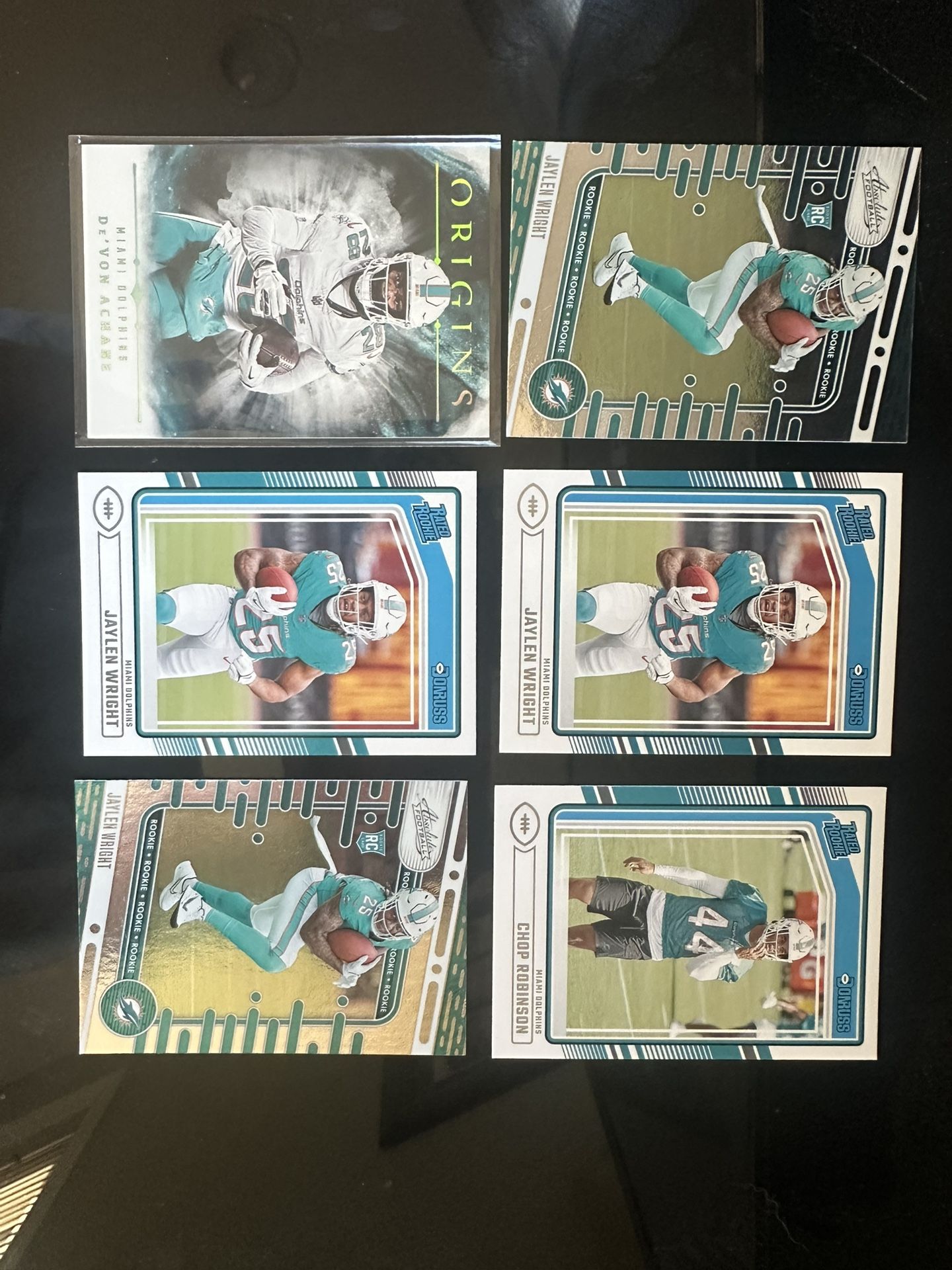 Football Cards Miami Dolphins