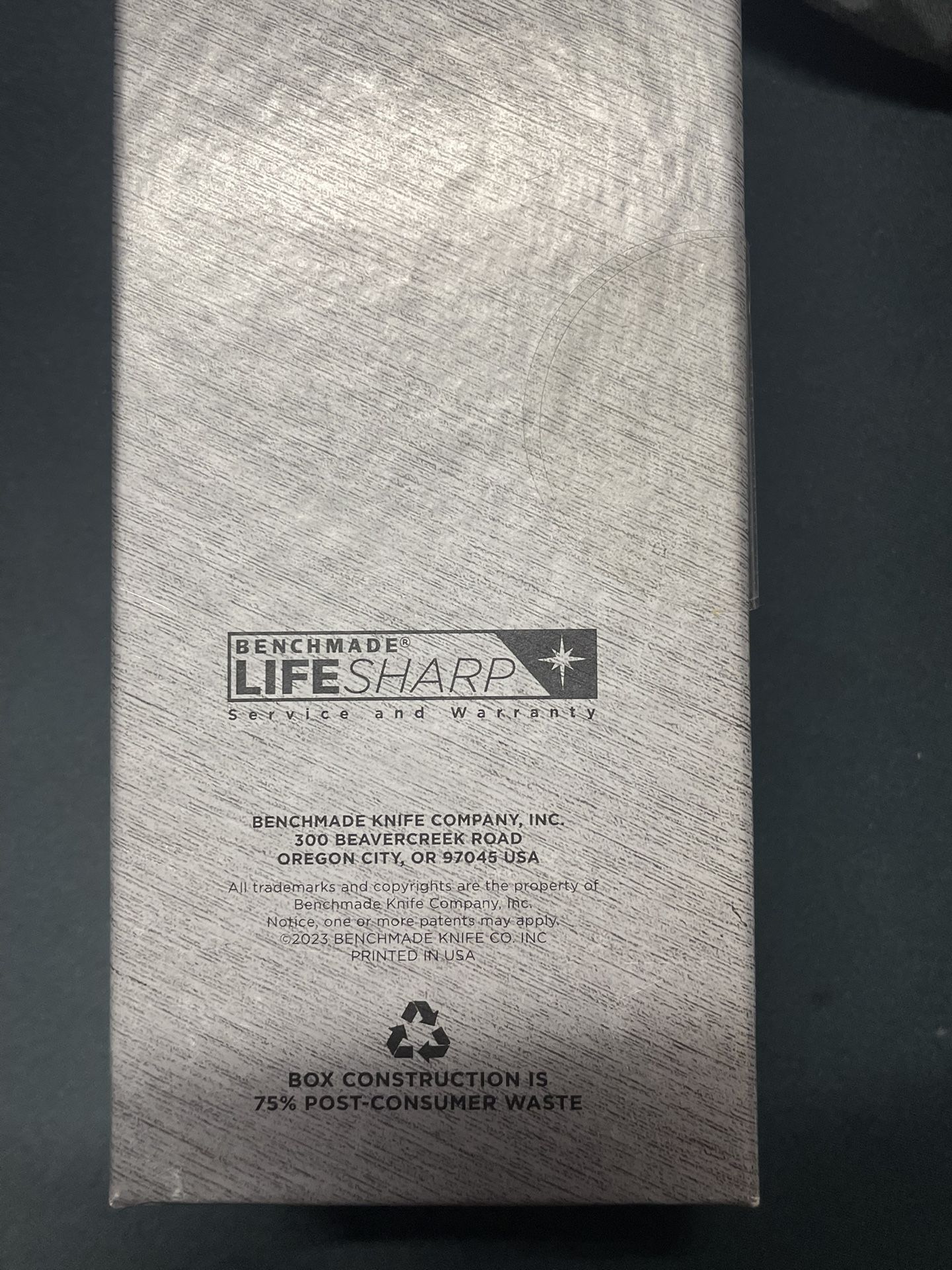 Benchmade Bailout Prototype OD Green Oct 2019