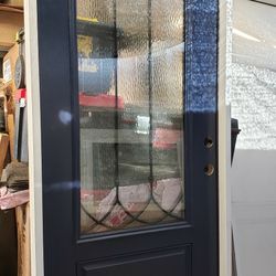 36x96 Left Hand Fiberglass Exterior Door