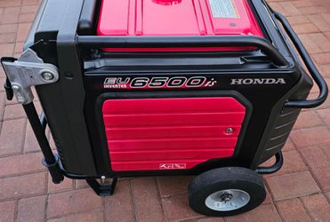 Honda EU6500is 240v/120v  super-quiet portable inverter generator that provides 6,500 watts of peak power