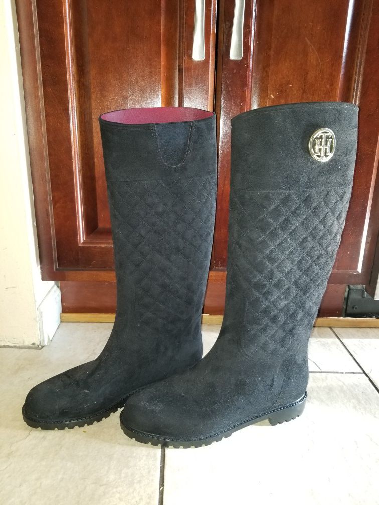 Tommy Hilfiger womans size 9 Rain Boots