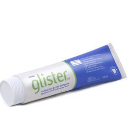 Glister Pasta Blanquear los dientes eliminar las manchas Combate a las caries y rinde lo doble de una pasta convencional es natural