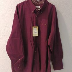 NEW Wrangler Long Sleeve Shirt 2X