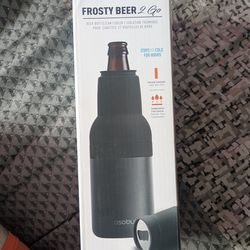 NEW Asobu Frosty Beer 2 Go 12 oz bottle/can chiller