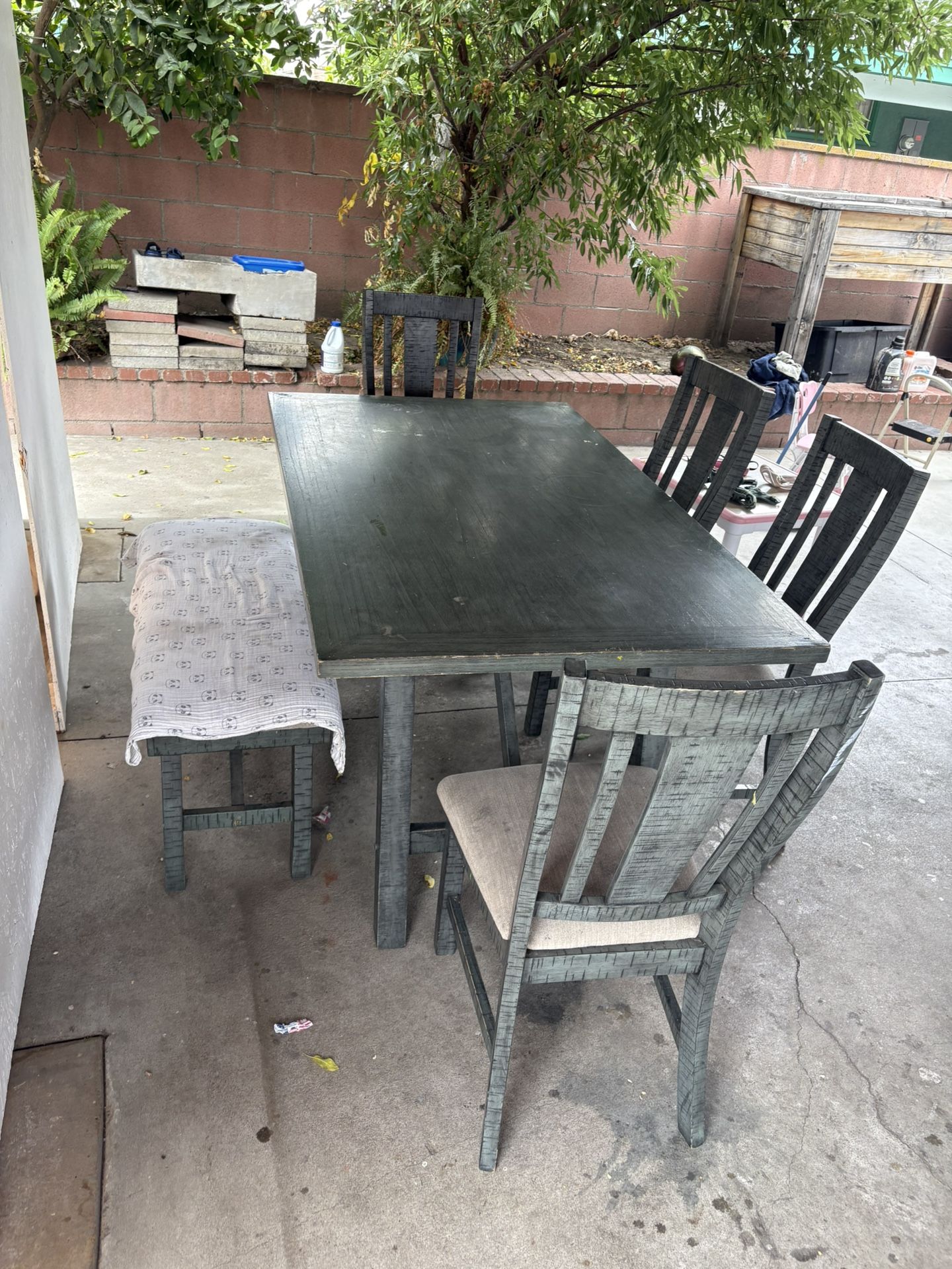 Table and chair