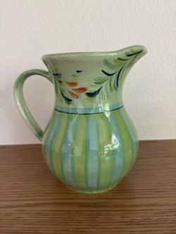 Hand painted Water Pitcher